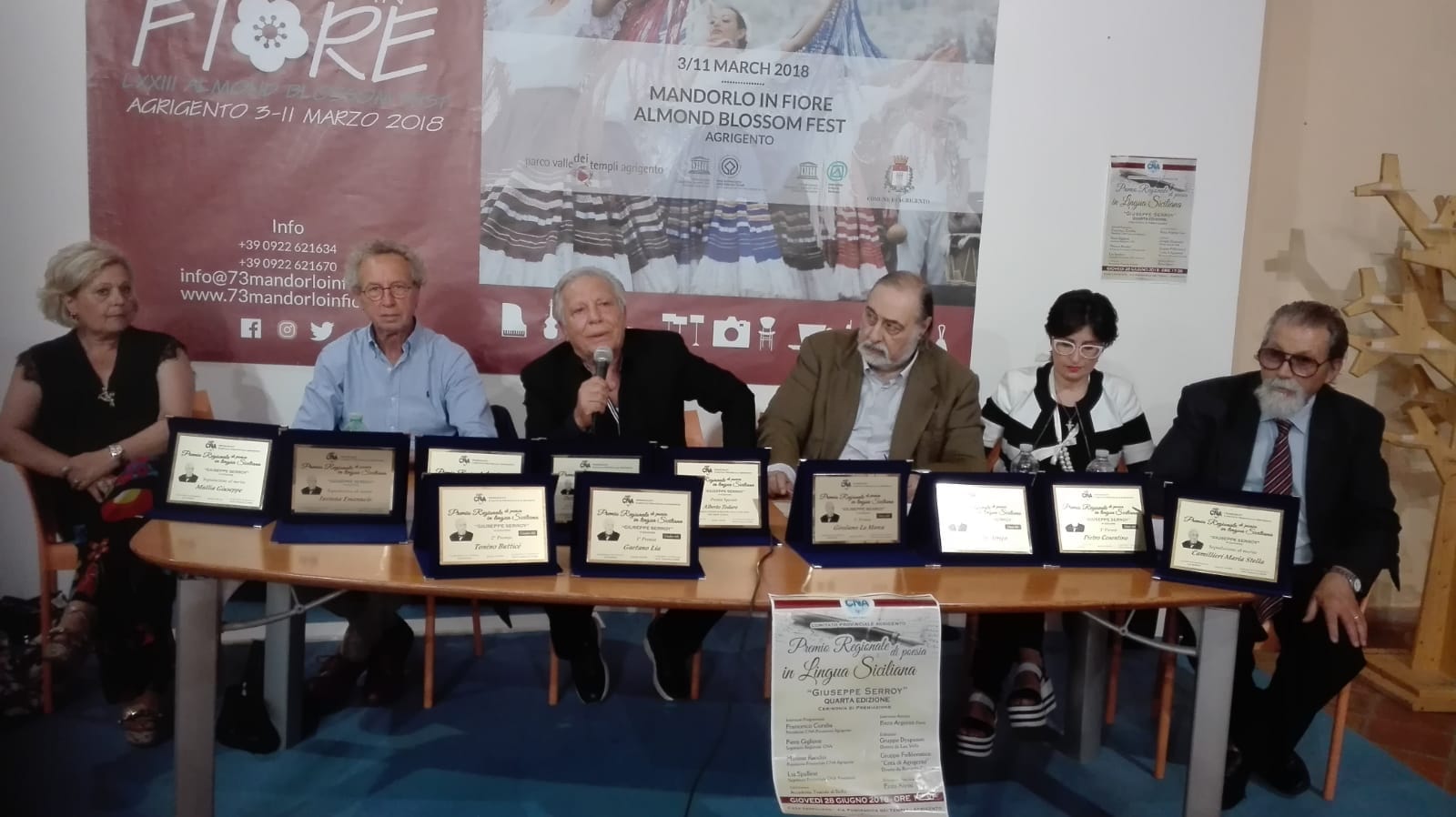 Concorso regionale di poesia in lingua siciliana. CNA Pensionati celebra Serroy: premiati i vincitori