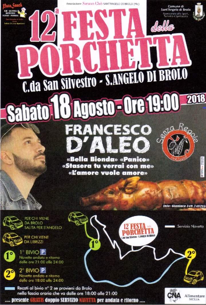 A Sant’Angelo di Brolo “Festa della Porchetta”, l’impegno della CNA per sostenere i prodotti di qualità