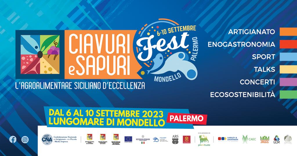 “Ciavuri e Sapuri Fest” in scena a Mondello, a Palermo 5 giorni di eventi targati CNA: un villaggio espositivo per promuovere le eccellenze siciliane