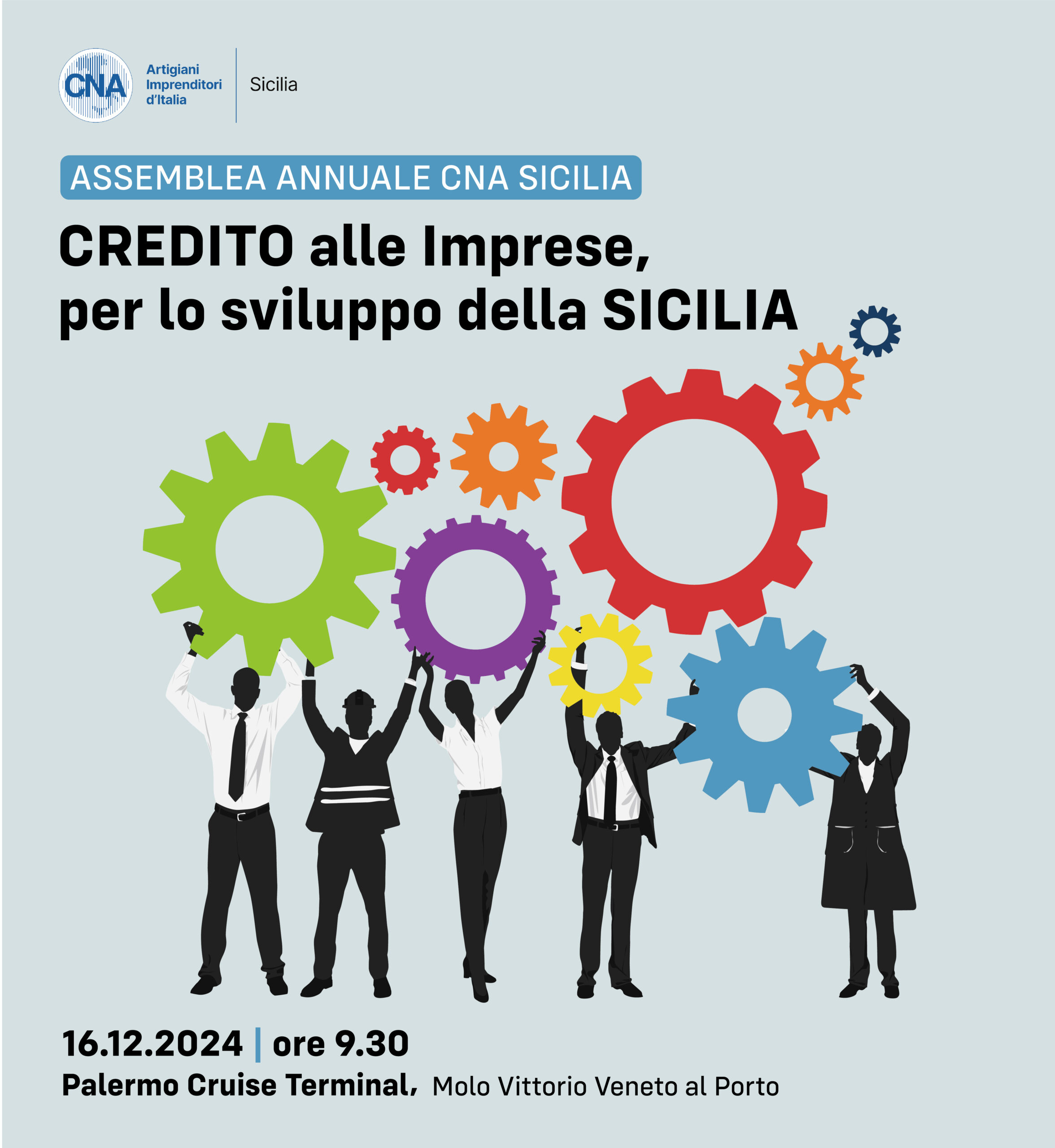 Imprese: Assemblea della Cna Sicilia sull’accesso al credito, lunedì 16 dicembre a Palermo